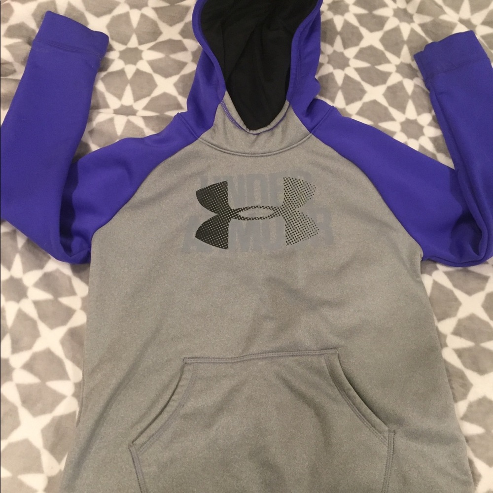 Purple sweatshirt